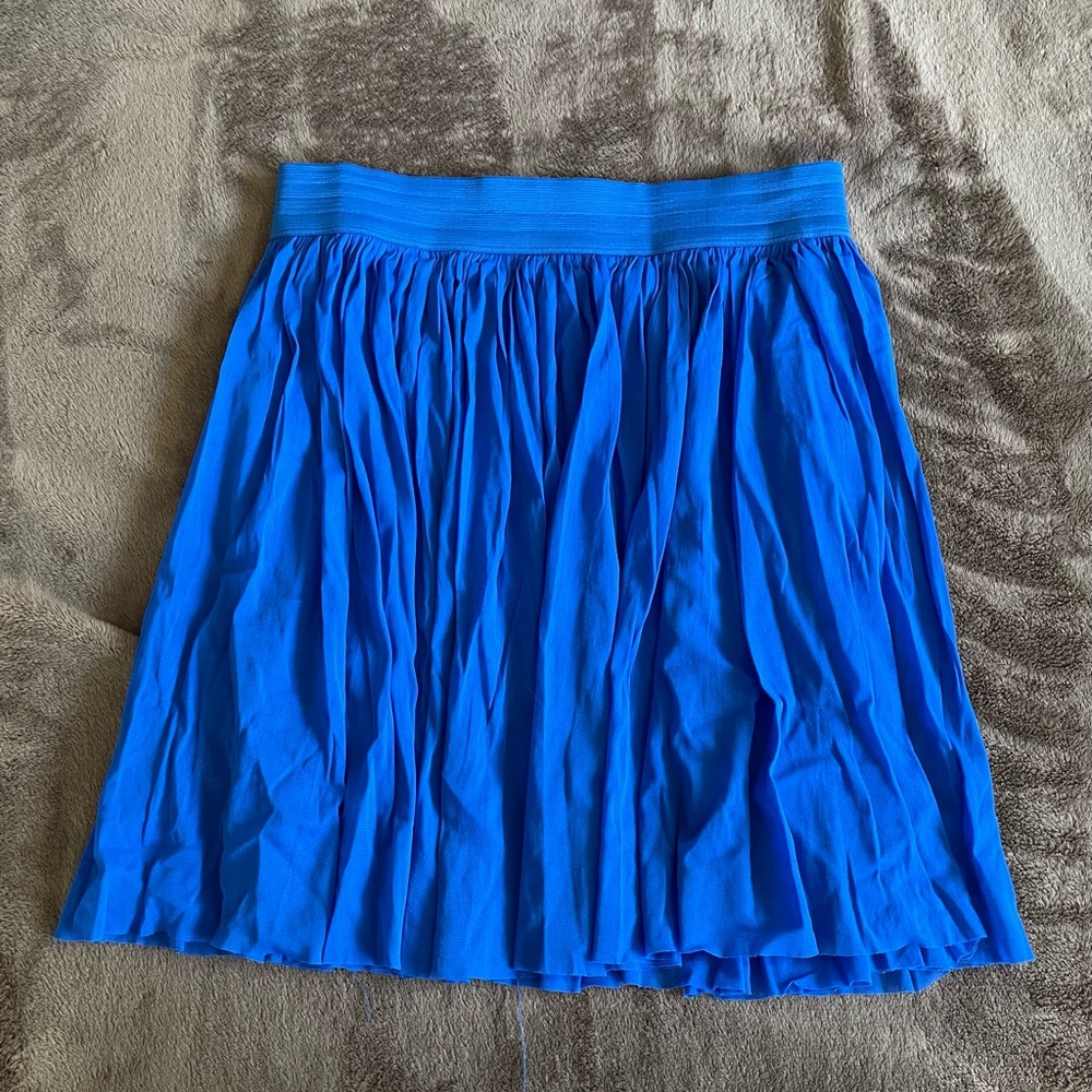 Blue skirt